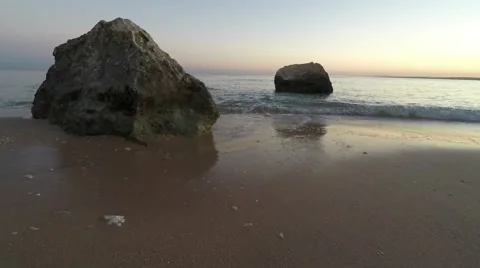 Waves on the ocean. Stock Footage 61404464