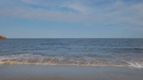 Waves of ocean Stock Footage 112760134