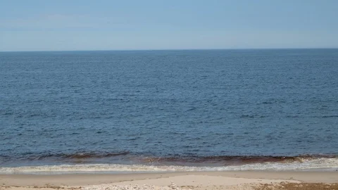 Waves of ocean Stock Footage 112761515