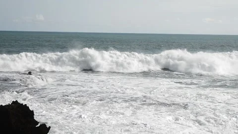 The waves in the ocean Stock Footage 194424361