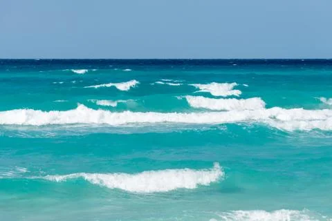 Waves in the ocean Stock Photos