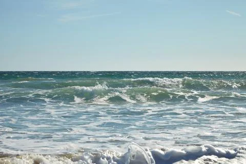 Waves in the ocean Stock Photos