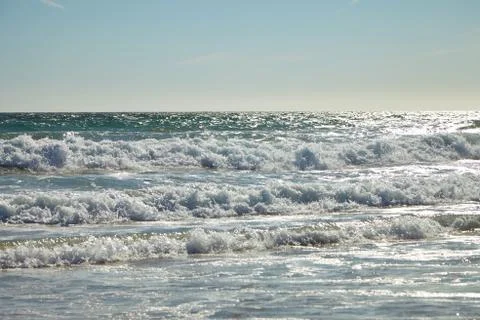 Waves in the ocean Stock Photos