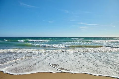 Waves in the ocean Stock Photos