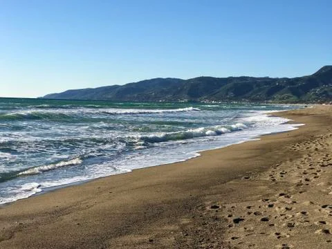 Waves in the ocean Stock Photos