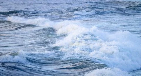 Waves at the Ocean Stock Photos