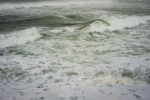 Waves in the ocean. Stock Photos