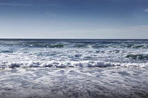 Waves of ocean Stock Photos