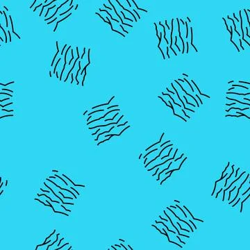 Waves ocean sailing sport vector seamless pattern イラスト素材