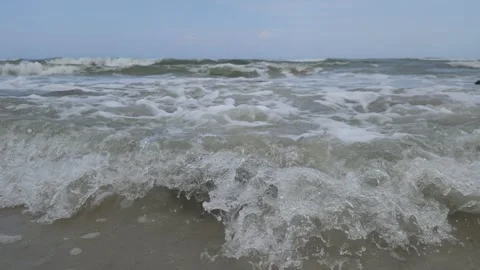 Waves Over Rocks Stock Footage 310212024