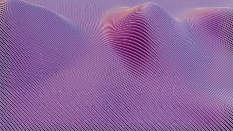 Waves of Parallel Lines: Subtle Gradients Stock Illustration