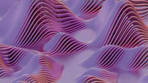 Waves of Parallel Lines: Subtle Gradients Stock Illustration