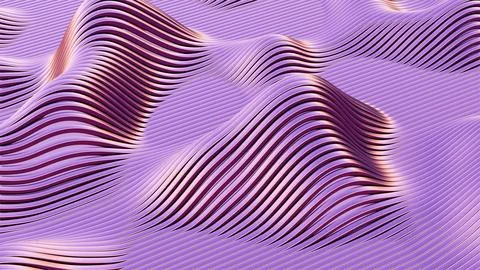 Waves of Parallel Lines: Subtle Gradients Stock Illustration