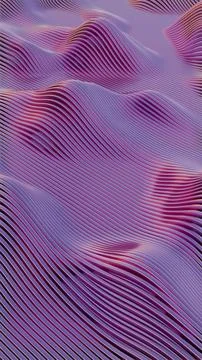 Waves of Parallel Lines: Subtle Gradients Stock Illustration
