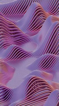 Waves of Parallel Lines: Subtle Gradients Stock Illustration