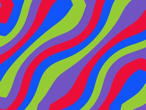 Waves Pattern Illustrazione stock