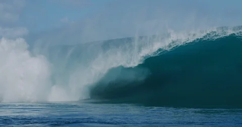 Waves of perfection Stock Footage 114708976