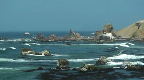 Waves peru Stock Footage 52251902