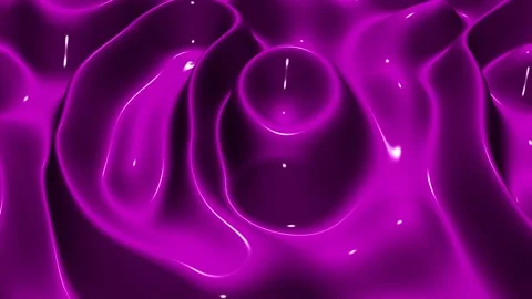 Waves of Pink Paint, Exclusive, Reflection, 3D Render, Background Stock Footage 268905949
