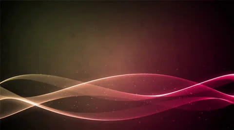 Waves Pink Yellow Stock Footage 26121434