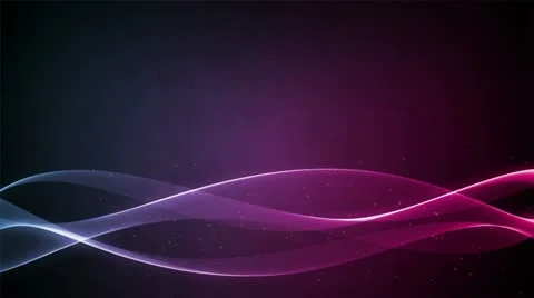 Waves Purple Blue Stock Footage 12666531
