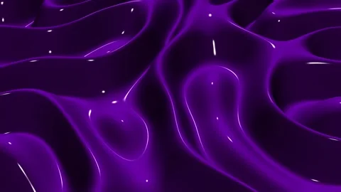 Waves of Purple Paint, Exclusive, 3D Render, Reflection, Background Stock Footage 268996378