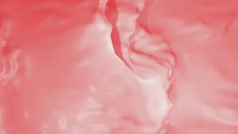 Waves red 1 Video stock 219360696