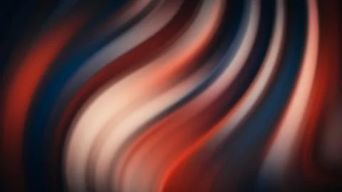 Waves red blue and white abstract background Stock-Illustration