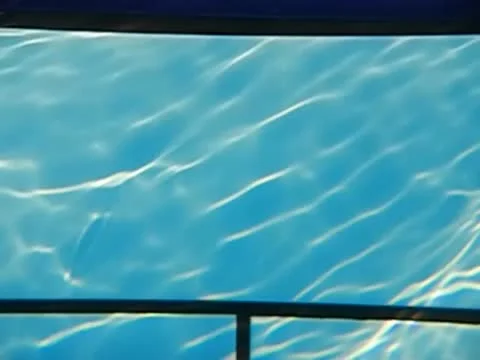 Waves reflection on tiles in pool. Stock Footage 12029342