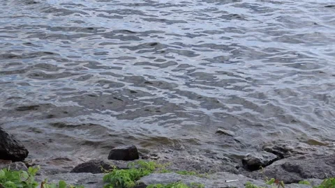 Waves on Rocks Stock-Footage 339370913