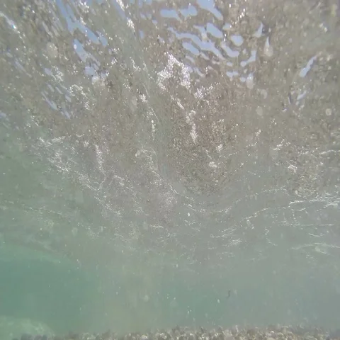 Waves on the rocky seashore, slow motion 1 Stock-Footage 69348855