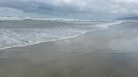 Waves Roll In Stock Footage 153930754