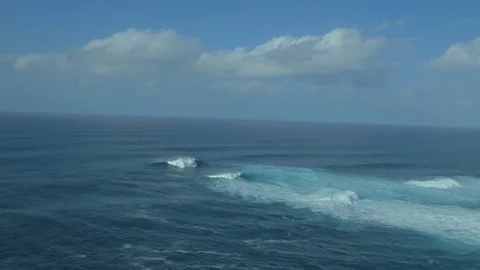 Waves Rolling In The Sea Stock Footage 83044995
