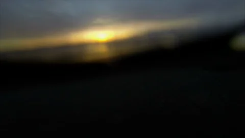 Waves rolling in at sunset. Stock Footage 88368856