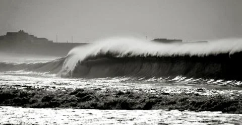 Waves round the world Stock Photos