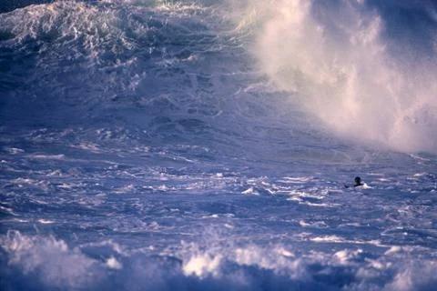 Waves round the world Stock Photos