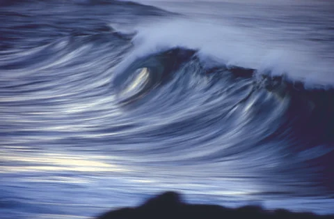 Waves round the world Stock Photos