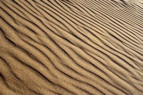 Waves of sand Stock Photos