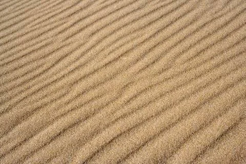 Waves of sand Stock Photos