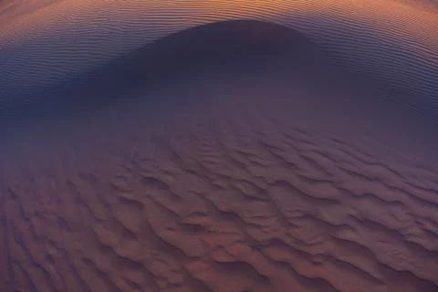 Waves of Sand Texture, Dunes of the Desert. Fotos Stock