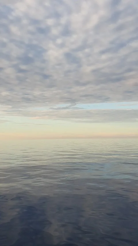 Waves in the sea and the reflection of light around it Stock Footage 297048459