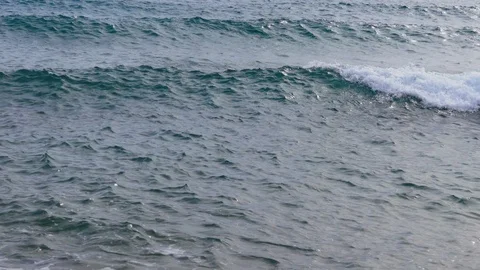 Waves at Sea Approaching The Shore Video stock 104199024