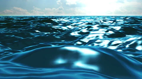 Waves Sea Blue Paradise Stock Footage 44906772