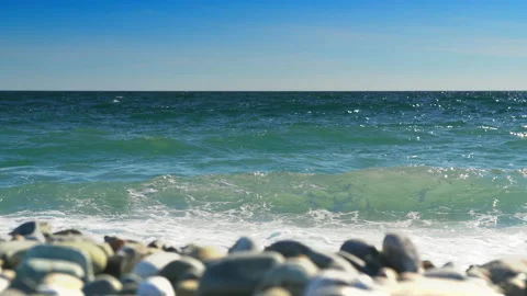 Waves on the sea coast. Stock-Footage 151139113