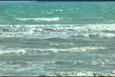 Waves At Sea 스톡 동영상 505735