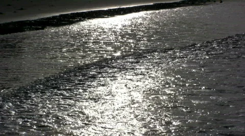 Waves from the Sea  Stock Footage 513583