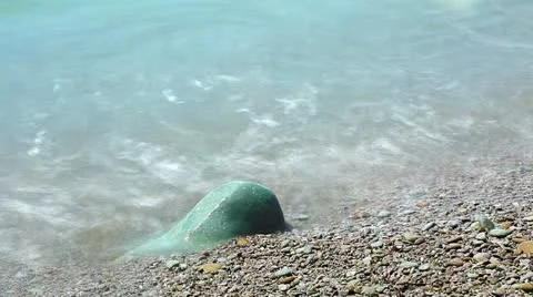 Waves of the sea Stock Footage 14139511