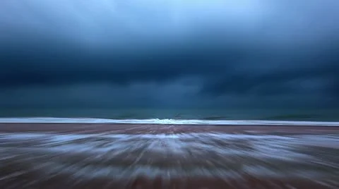 Waves of the sea Stock Footage 19542486