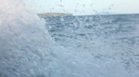 In the waves of the sea. 스톡 동영상 24771416