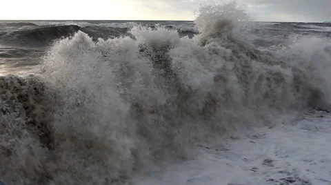 Waves of the sea Stock Footage 49298289